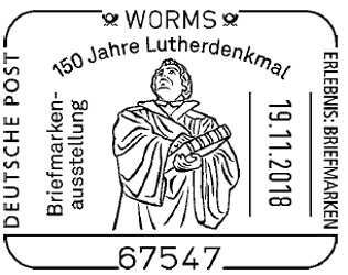 19.11.2018_Lutherdenkmal Stempelnummer 22 300
